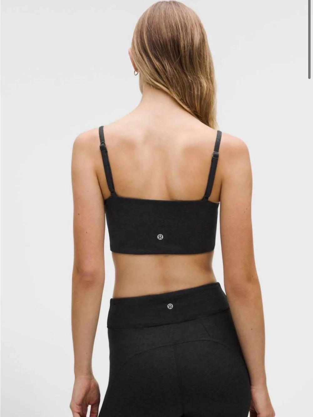 Lululemon Softy Suedey Wrap-Front Bra Light Support, B/C Cup Black